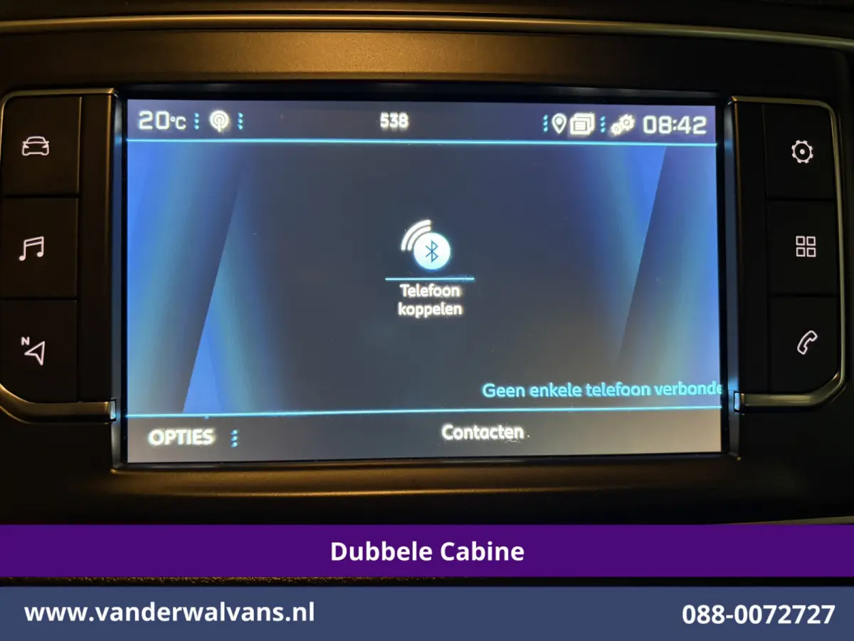 2.0 BlueHDI 177pk Automaat L3H1 Dubbele Cabine SPORT Euro6 Airco | 5-Zits | Camera | Navigatie | Apple Carplay | Xenon | 2x Zijdeur Cruisecontrol, Android Auto, LM Velgen, Dakrails, Sidebars
