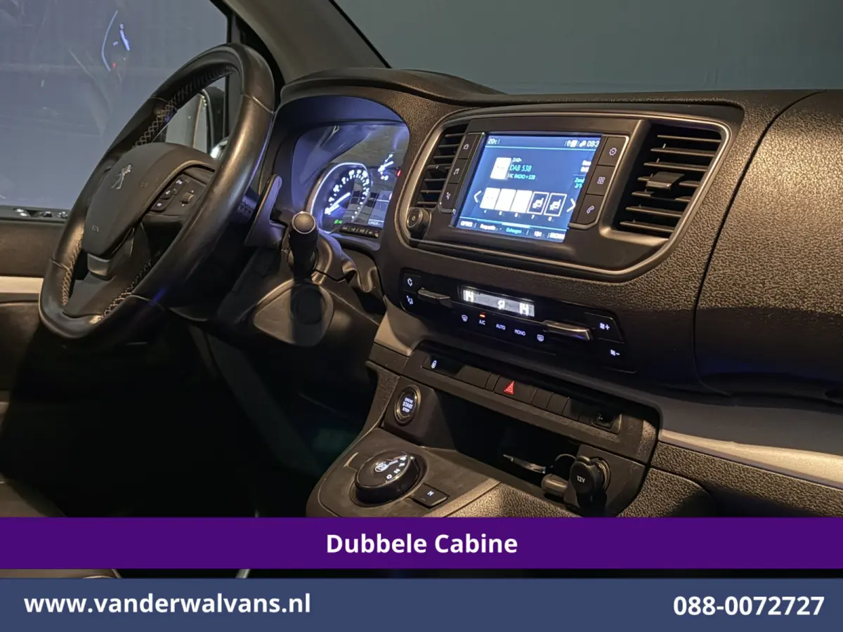2.0 BlueHDI 177pk Automaat L3H1 Dubbele Cabine SPORT Euro6 Airco | 5-Zits | Camera | Navigatie | Apple Carplay | Xenon | 2x Zijdeur Cruisecontrol, Android Auto, LM Velgen, Dakrails, Sidebars