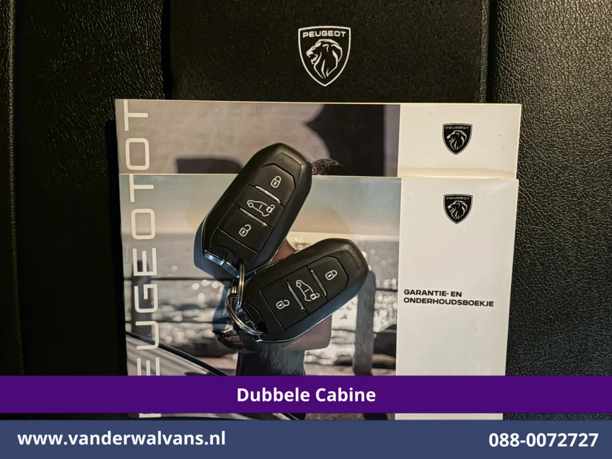 2.0 BlueHDI 177pk Automaat L3H1 Dubbele Cabine SPORT Euro6 Airco | 5-Zits | Camera | Navigatie | Apple Carplay | Xenon | 2x Zijdeur Cruisecontrol, Android Auto, LM Velgen, Dakrails, Sidebars