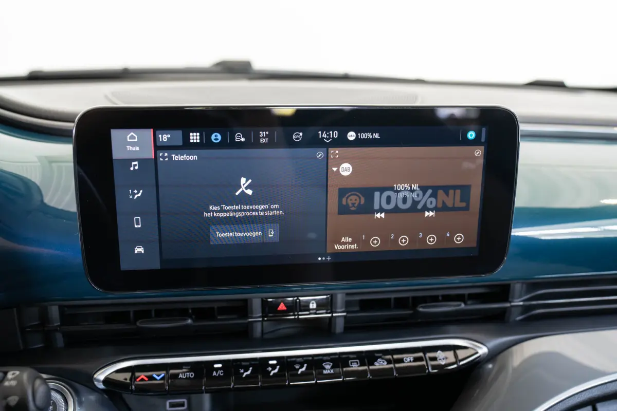 1.0 Hybrid Torino Launch Edition | Tot 8 Jaar Garantie | Climate Controle | Apple Carplay & Android Auto | Parkeersensoren | Lichtmetalen velgen |