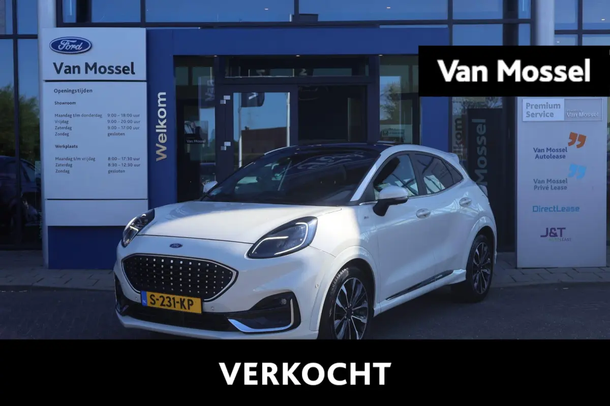 1.0 EcoBoost St-Line X | Automaat | Ledere stoelen | Adaptive Cruise control | B&O | Achteruitrijcamera | Schuifkanteldak/Panoramadak | Electrische Achterklep |