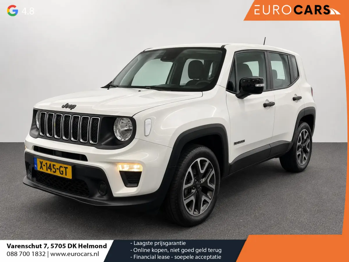 1.0T Limited Jeep Renegade 1.0 Turbo 120pk Sport Airco Lane Assist Cruise DAB Uconnect Bluetooth