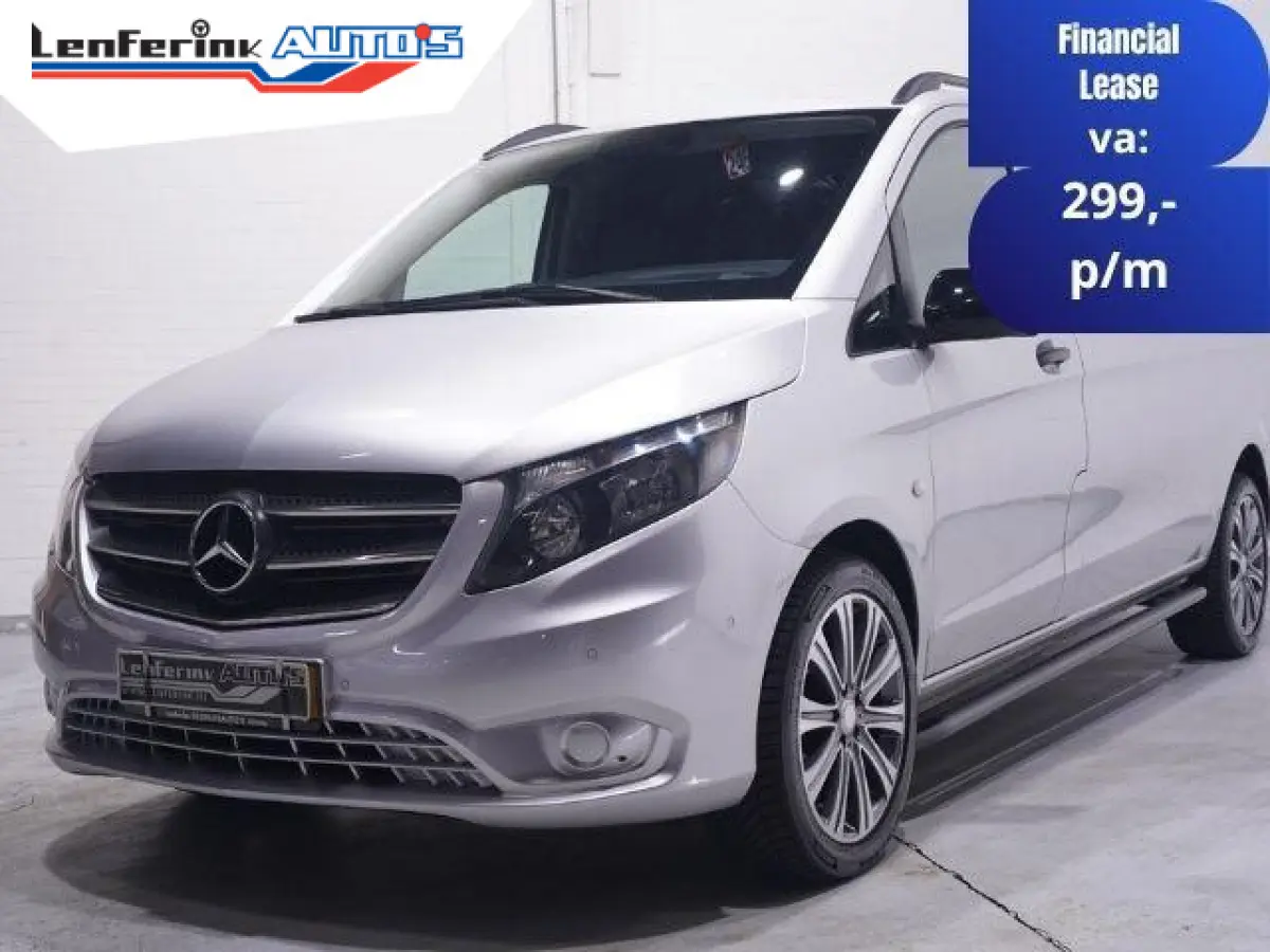 116 CDI 163 pk Silver&Black Edition Extra Lang Navi, Camera, 19" LMV, Apple Carplay, Laadruimte Pakket, 3-Zits