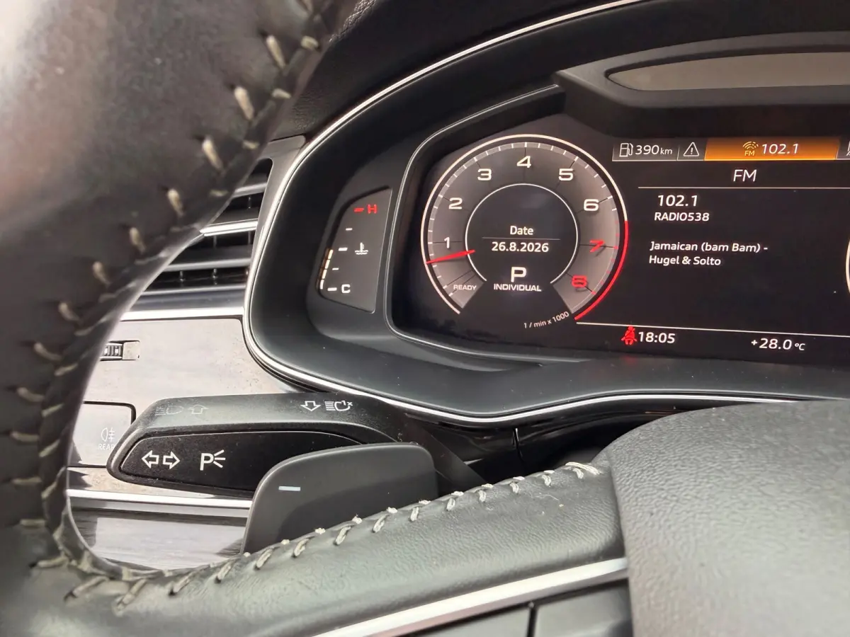 55 TFSI S Line/340 pk/Panoramadak/Navi/Trekhaak/Leder