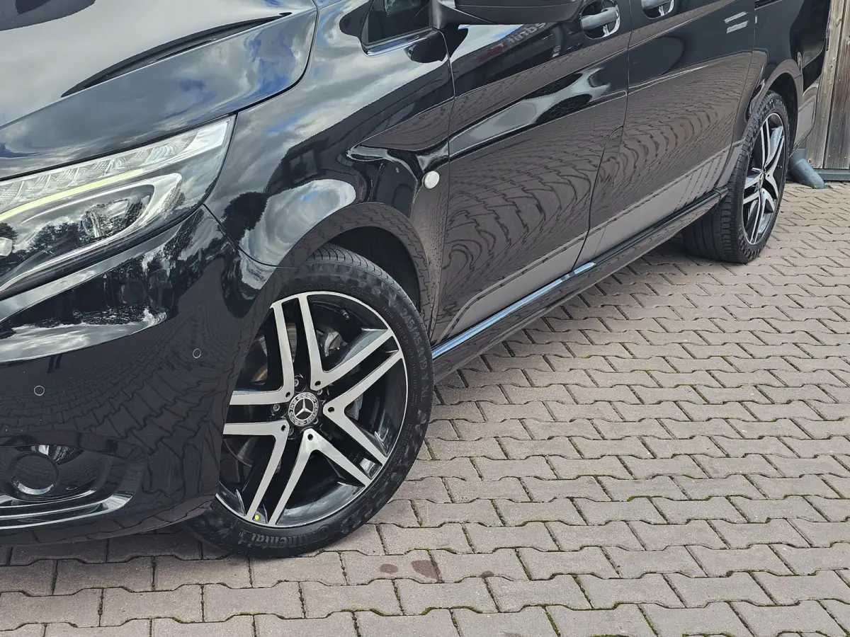 119 CDI Lang DC Sport | Automaat | LED | 2x schuifdeur | Trekhaak | Leder | Stoelverwarming | Navi | ACC | Achterdeuren |