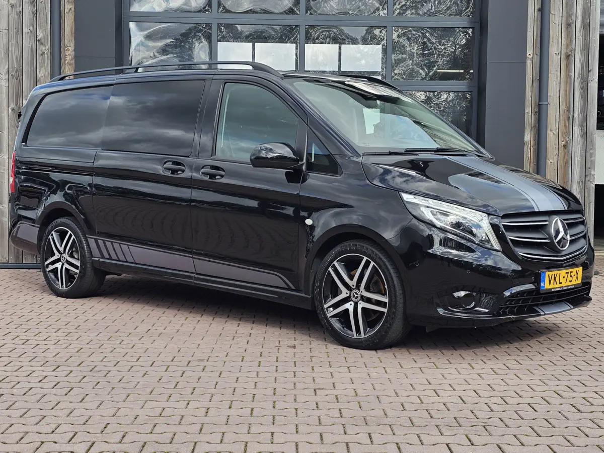 119 CDI Lang DC Sport | Automaat | LED | 2x schuifdeur | Trekhaak | Leder | Stoelverwarming | Navi | ACC | Achterdeuren |