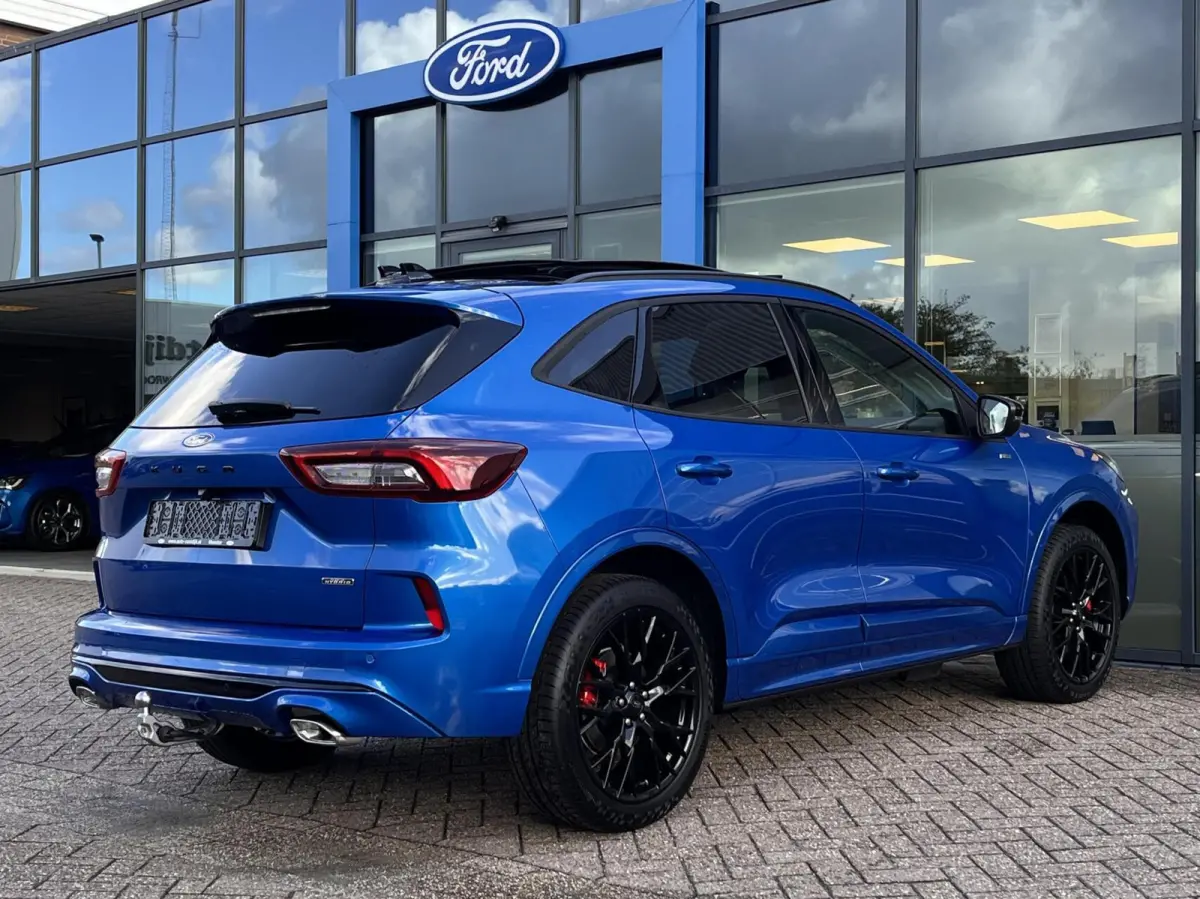 2.5 PHEV ST-Line X 243PK Black Pack €9.500,- Voorraadvoordeel! Elek. Trekhaak Panodak AGR Stoelen Adaptieve Cruise 2100KG Trekgewicht Winterpack Camera Blind-Spot Navi Climate B&O *Complee