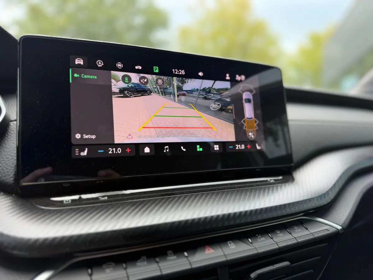 1.5 TSI MHEV Sportline Business 150 PK | Automaat | Stoelverwarming | Parkeersensoren | Adaptive Cruise Control | Camera | Virtual Cockpit | Navigatie | Lichtmetalen Velgen | Elektrische Ach