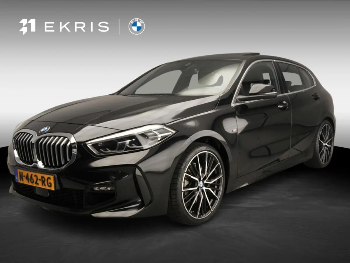 5-deurs 118i | M-Sportpakket | LED | Leder | Navigatie | Trekhaak | Panoramadak | Elektr. zetels | DAB | Hifi speakers | Alu 19 inch