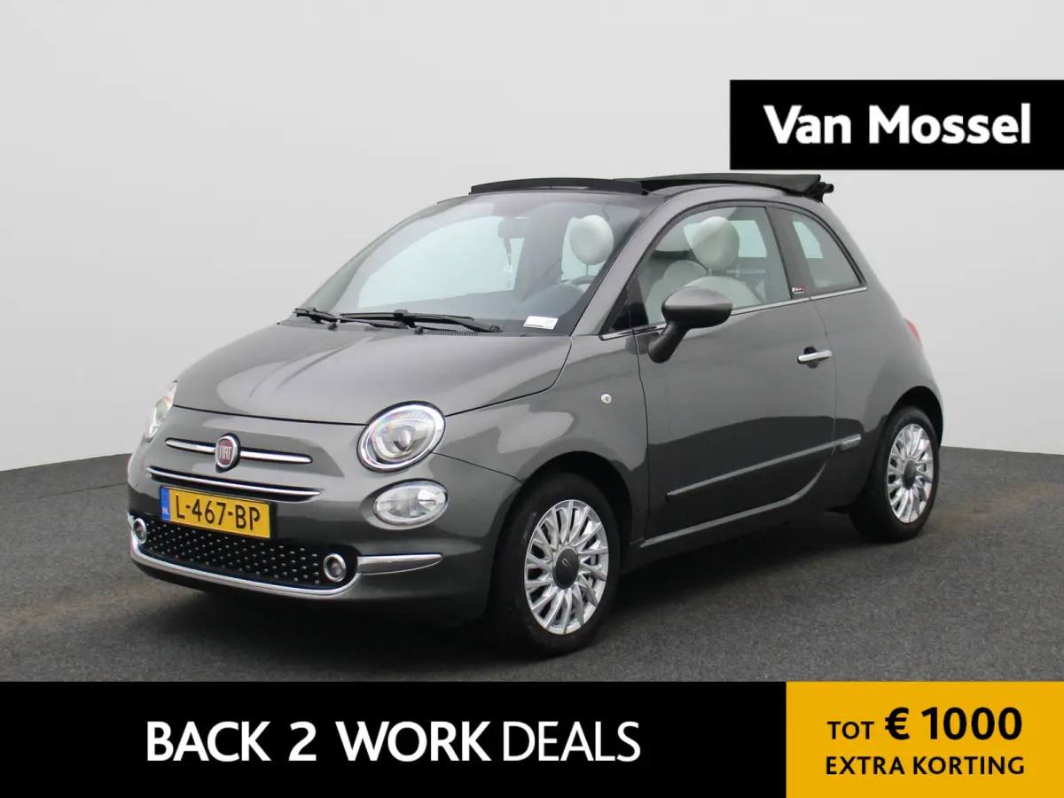 1.0 Hybrid Star | Cabrio | Parkeer sensoren | Navigatie | Half leder | LMV | Cruise control | Airco | Lage km stand