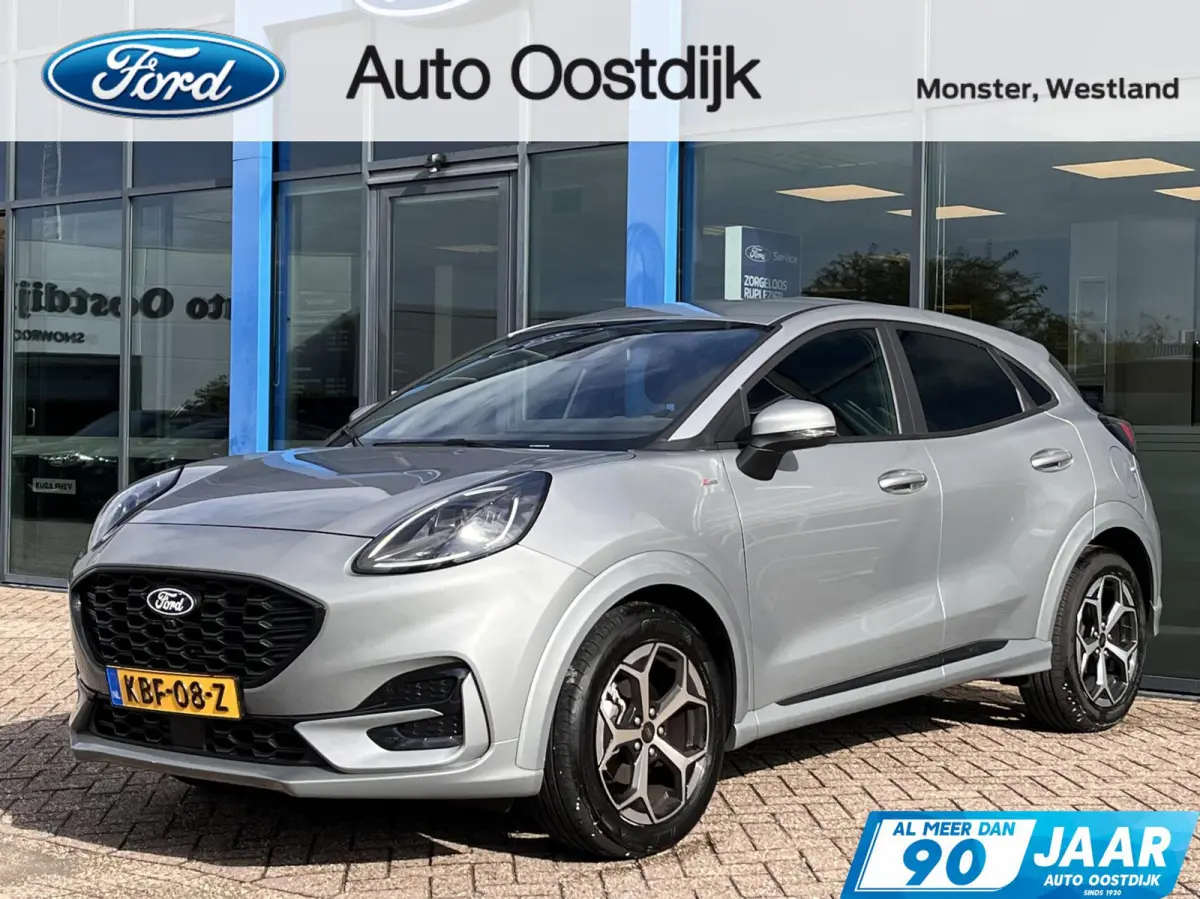 1.0 EcoBoost ST-Line 125PK Automaat Winterpack Camera Cruise Navi Carplay Climate Full-LED Pivacy Glass *Sportief*