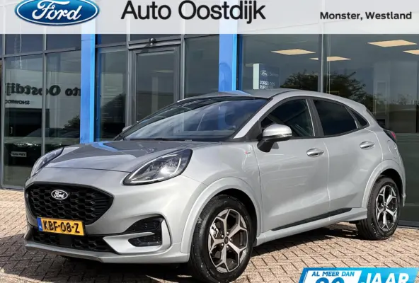 1.0 EcoBoost ST-Line 125PK Automaat Winterpack Camera Cruise Navi Carplay Climate Full-LED Pivacy Glass *Sportief*