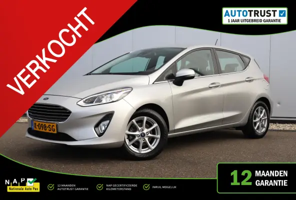 1.0 EcoBoost Titanium 95PK Navigatie LMV Carplay Android Climate Cruise Control Parkeersensor