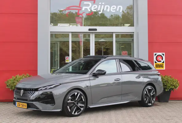 Peugeot 308 SW 1.2 Hybrid 145PK GT AUTOMAAT | PANORAMA SCHUIF/KANTEL DAK | AFNEEMBARE TREKHAAK | NAVIGATIE | SENSATION PACK: FOCAL HIFI SYSTEM (PREMIUM HIFI SYSTEEM MET 10 SPEAKERS)/DRAADLOZ