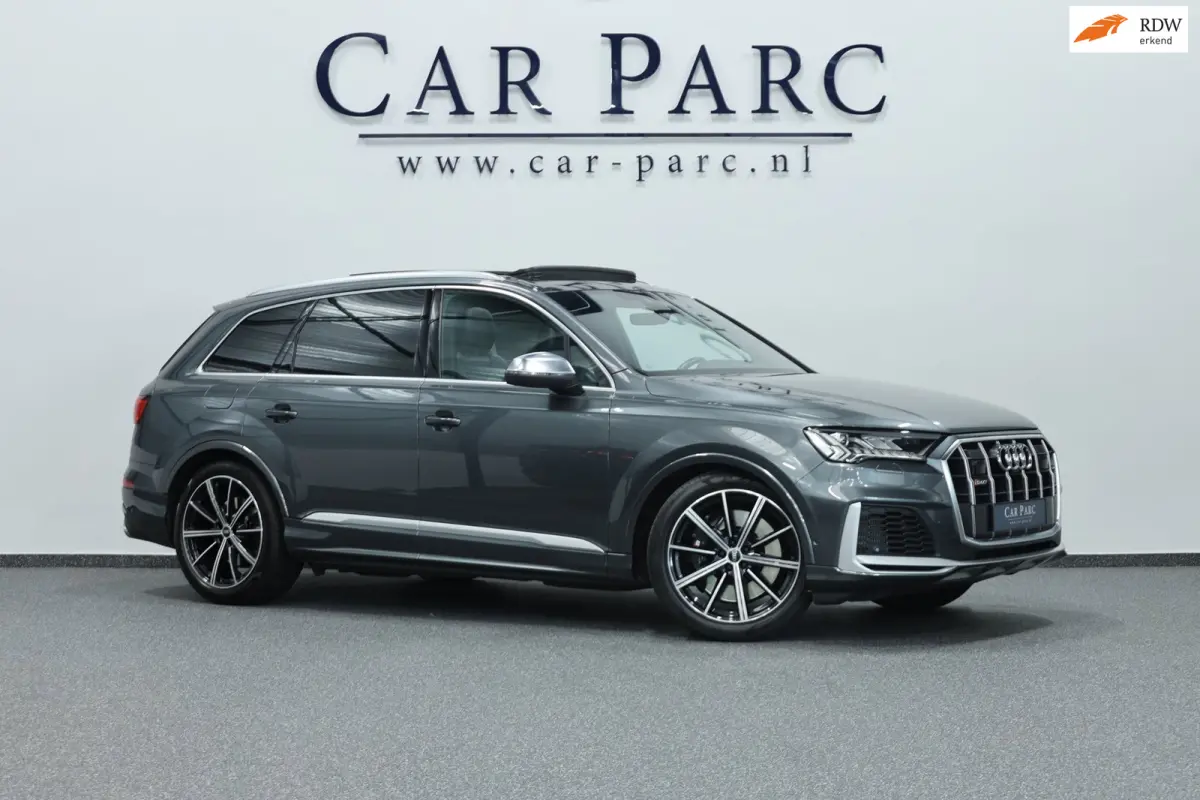SQ7 4.0 TFSI quattro 507+PK LED/VIRTUAL/SFEER/PANO/HEAD-UP/SOFT-CLOSE/ALCANTARA+MEMORY/21" LMV/CAM/ACC/ECC/12 MND GARANTIE!