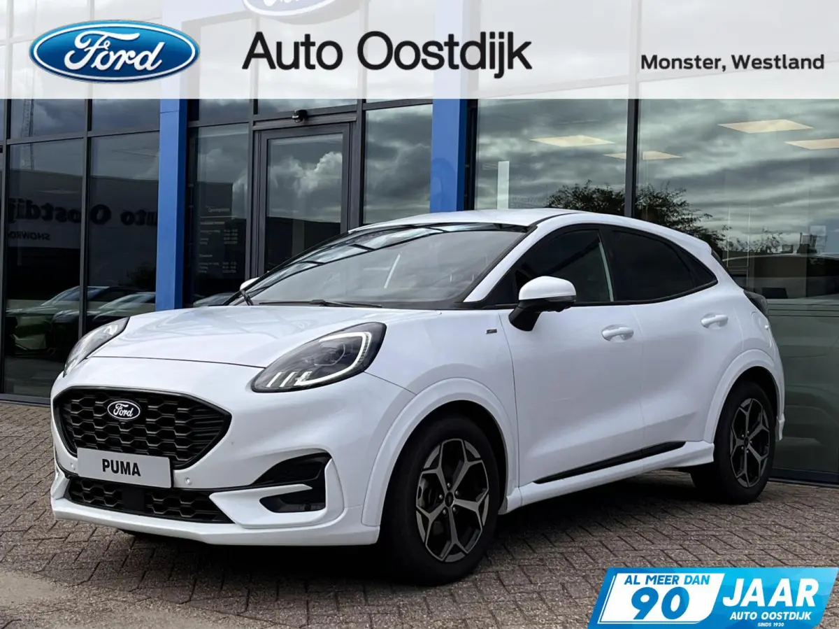 1.0 EcoBoost ST-Line 125PK Winterpack Adaptieve Cruise 360-Camera Matrix-LED Elek. Achterklep Navi Carplay Keyless Privacy Glass *Rijk uitgerust*