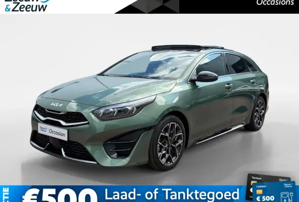 1.5 T-GDi GT-Line 1e Eigenaar | Dealer onderhouden | Open dak | Stoel & Stuur verwarming | Navigatie | Apple CarPlay & Android Auto | Fabrieksgarantie | NAP