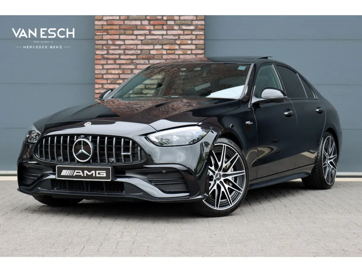 AMG 43 4MATIC | 408pk | Achterasbesturing | Distronic+ | Carbon | Panoramadak | Sportpakket | HUD | Surround Camera | Digital Light | Burmester |  Luchtkwaliteitspakket |