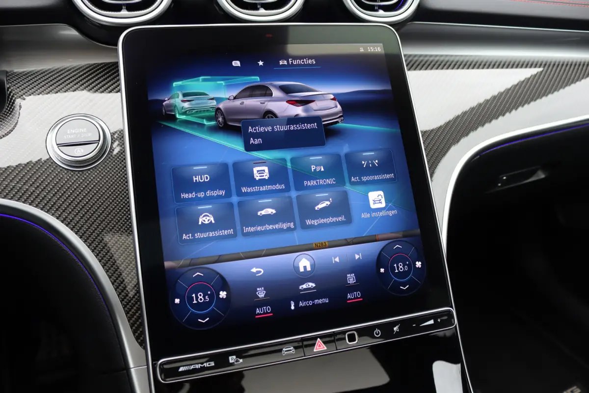 AMG 43 4MATIC | 408pk | Achterasbesturing | Distronic+ | Carbon | Panoramadak | Sportpakket | HUD | Surround Camera | Digital Light | Burmester |  Luchtkwaliteitspakket |