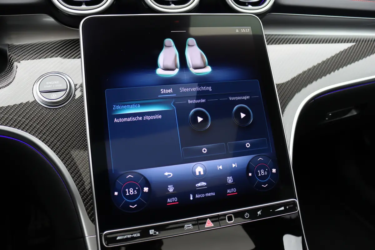 AMG 43 4MATIC | 408pk | Achterasbesturing | Distronic+ | Carbon | Panoramadak | Sportpakket | HUD | Surround Camera | Digital Light | Burmester |  Luchtkwaliteitspakket |