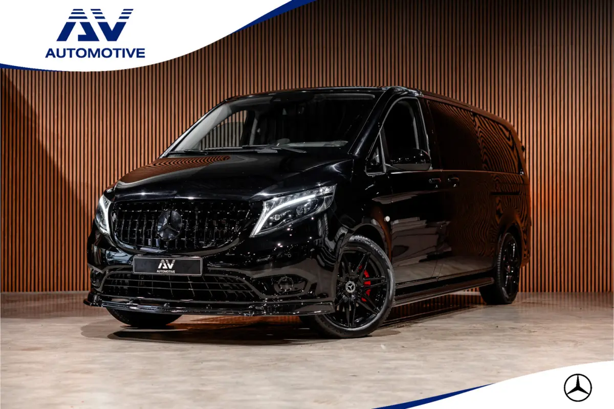 119 CDI Extra Lang DC | AMG | Marge | BTW Vrij | Camera | Navigatie | L+R Schuifdeur | CarPlay | Trekhaak | Lederen bekleding | Stoelverwarming | Nieuwe APK