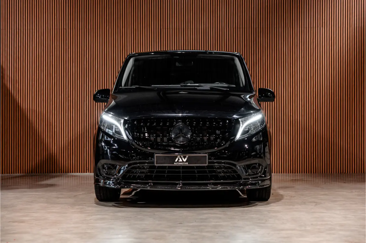 119 CDI Extra Lang DC | AMG | Marge | BTW Vrij | Camera | Navigatie | L+R Schuifdeur | CarPlay | Trekhaak | Lederen bekleding | Stoelverwarming | Nieuwe APK