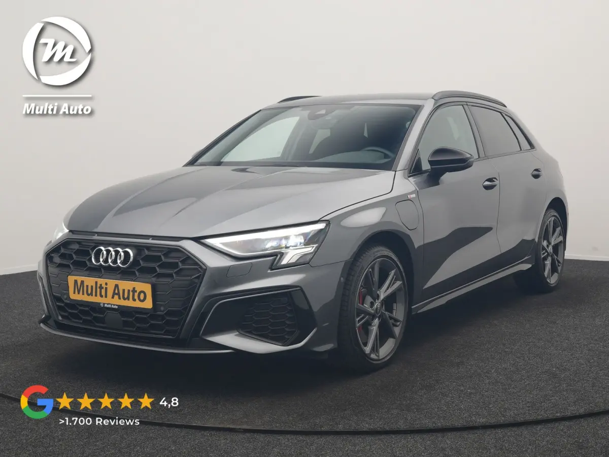 45 TFSI e S Line PHEV 245pk Dealer O.H. | Adaptive Cruise | Camera | Sportstoelen Verwarmd | Apple Carplay | Blis | Navigatie | DAB | Virtual | 18" L.M