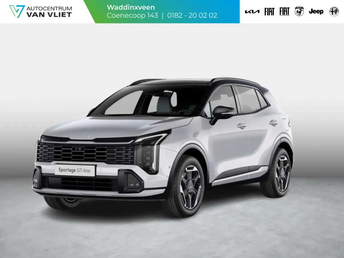 1.6 T-GDi Hybrid GT-PlusLine | Actieprijs* | Navi. | Clima. | Adapt. Cruise. | Stoel&Stuur Verwarming | Dodehoekcamera | Panodak | GT-Line Bekleding In Suède/Lederlook | Harman Kardon | Sli