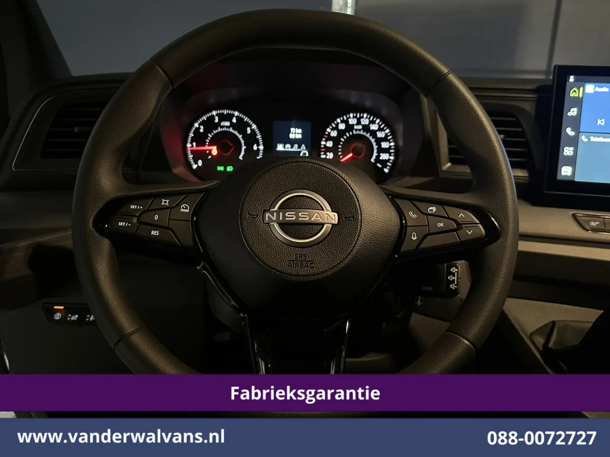 2.3 dCi 131pk L2H2 Fabrieksgarantie Euro6 Airco | LED | Apple Carplay | Cruisecontrol | Android Auto Parkeersensoren, Bijrijdersbank, 2500kg trekvermogen