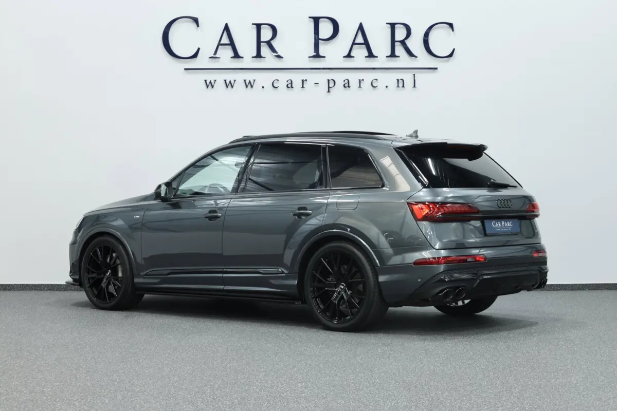 55 TFSI e quattro 381+PK 3x S-line BTW/MAXTON/B&O/SFEER/PANO/LUCHT/ALCANTARA+S.VERWARMING+MEMORY/22"/ACC/12 MND GARANTIE