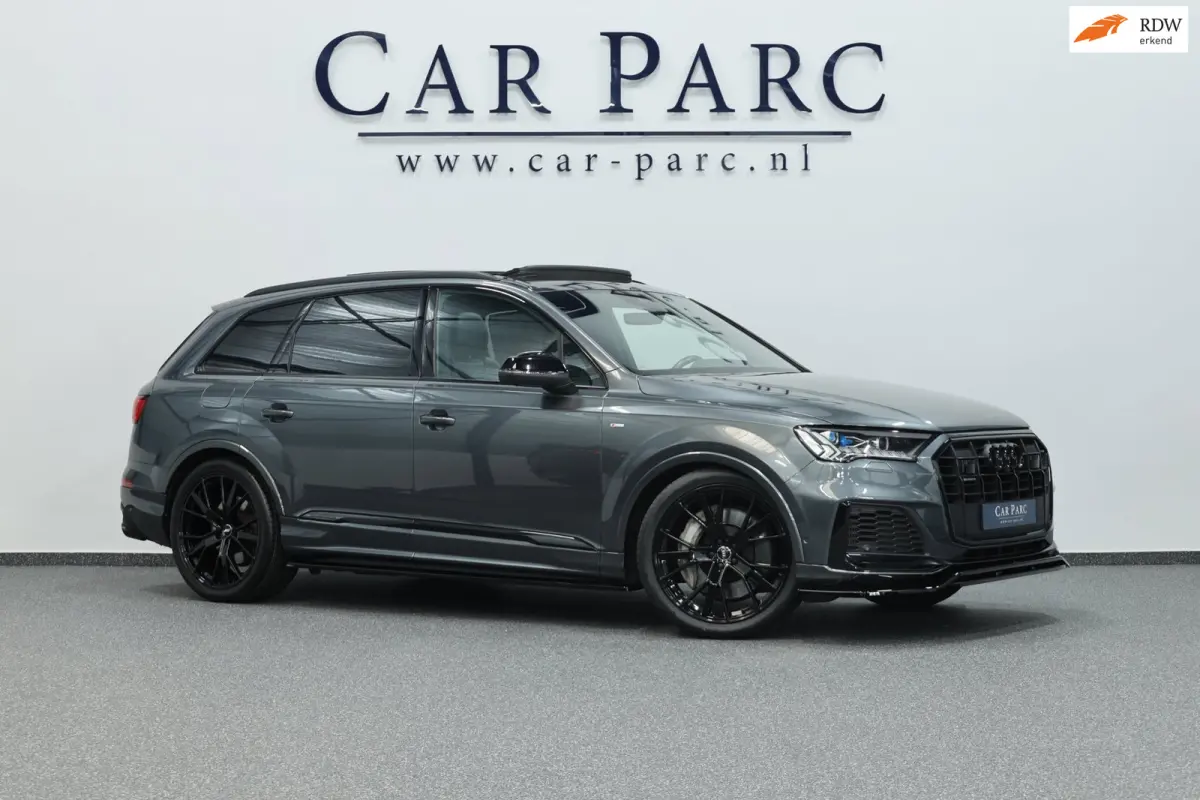 55 TFSI e quattro 381+PK 3x S-line BTW/MAXTON/B&O/SFEER/PANO/LUCHT/ALCANTARA+S.VERWARMING+MEMORY/22"/ACC/12 MND GARANTIE