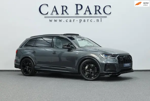 55 TFSI e quattro 381+PK 3x S-line BTW/MAXTON/B&O/SFEER/PANO/LUCHT/ALCANTARA+S.VERWARMING+MEMORY/22"/ACC/12 MND GARANTIE