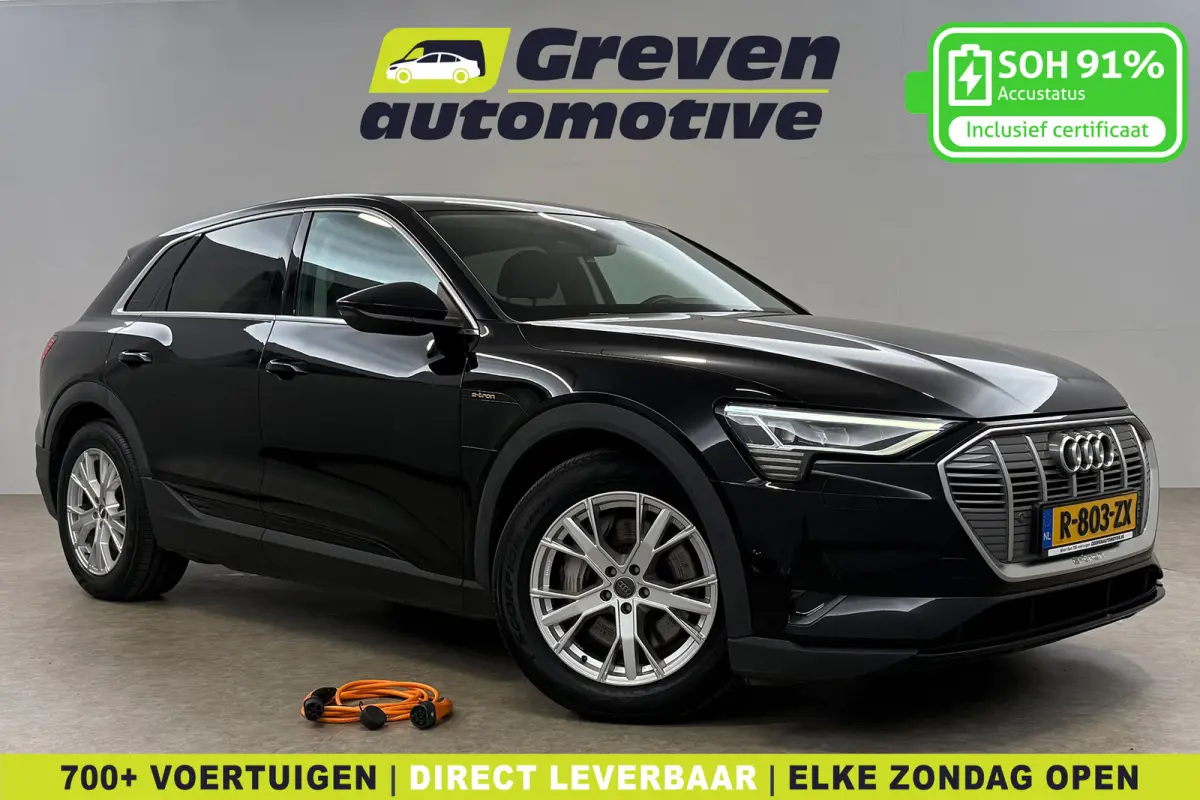55 Quattro edition 95 kWh | Snelladen | SOH 91% | Virtual | Carplay | Cruise | Trekhaak | Parkeersens.