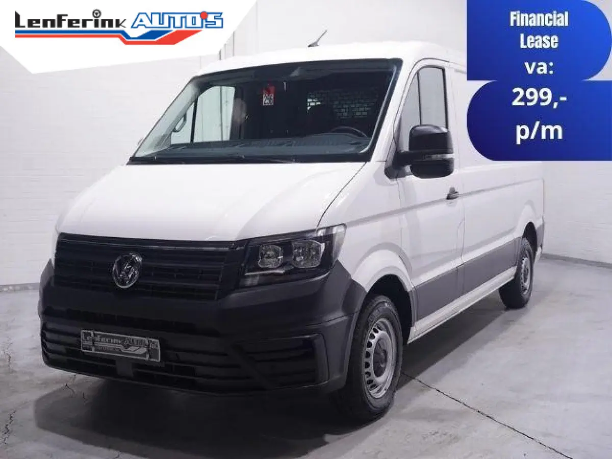 2.0 TDI 140 pk L3H2 Lang / Laag Airco, Navi Airco, Deuren met Ramen, DAB+, PDC V+A, 3-Zits