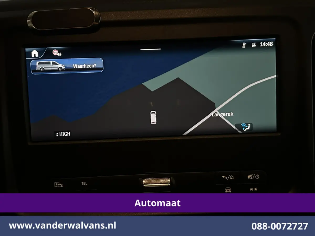 116 CDI 164pk 9G-Tronic Automaat 2025 Model L3H1 Euro6 Airco | XL MBUX | Camera | Navigatie | Adaptieve Cruisecontrol Stoelverwarming, Bijrijdersbank