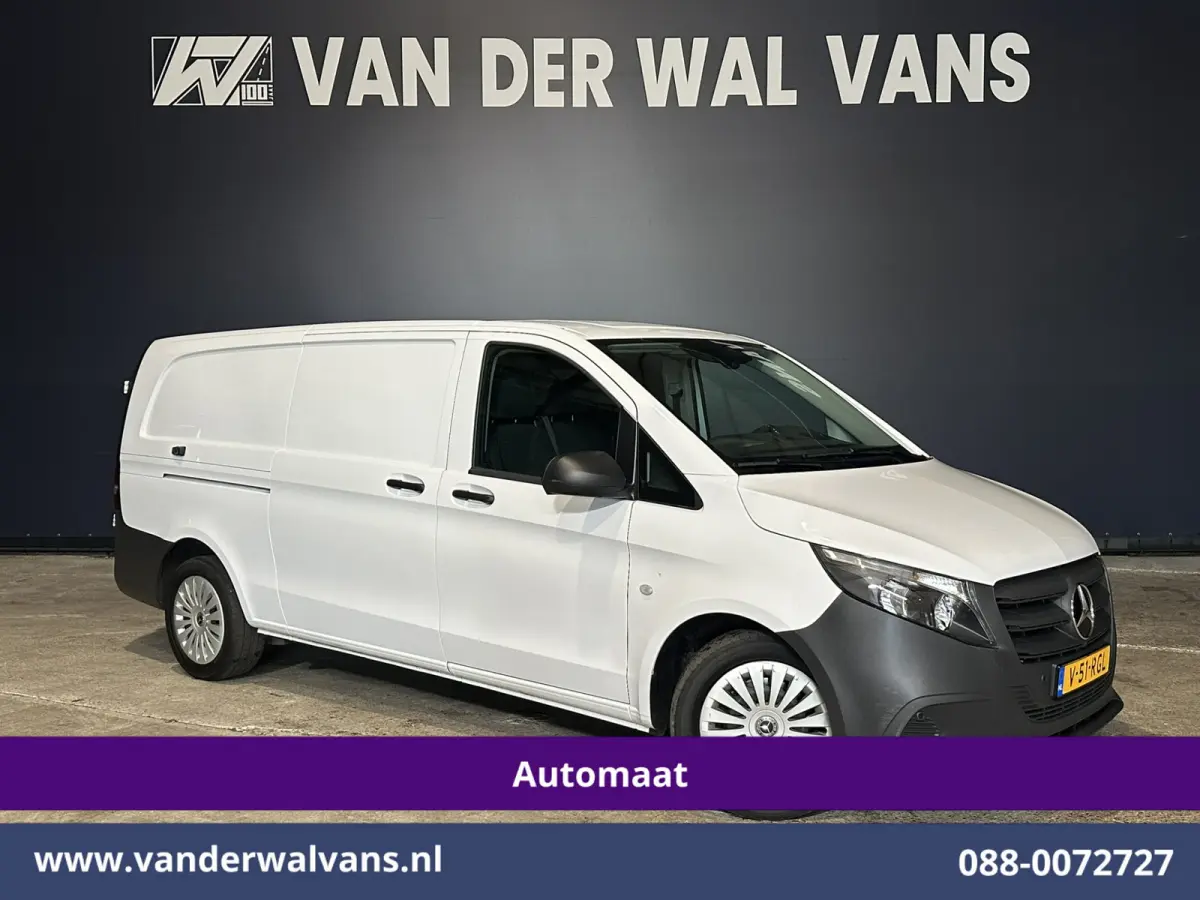 116 CDI 164pk 9G-Tronic Automaat 2025 Model L3H1 Euro6 Airco | XL MBUX | Camera | Navigatie | Adaptieve Cruisecontrol Stoelverwarming, Bijrijdersbank
