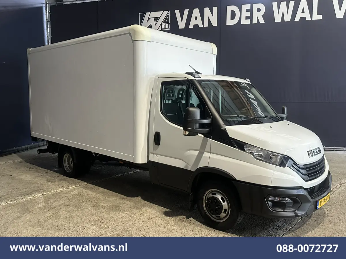 35C16H 157pk Bakwagen Laadklep Dubbel Lucht Euro6 Airco | 1010kg laadvermogen Bijrijdersbank