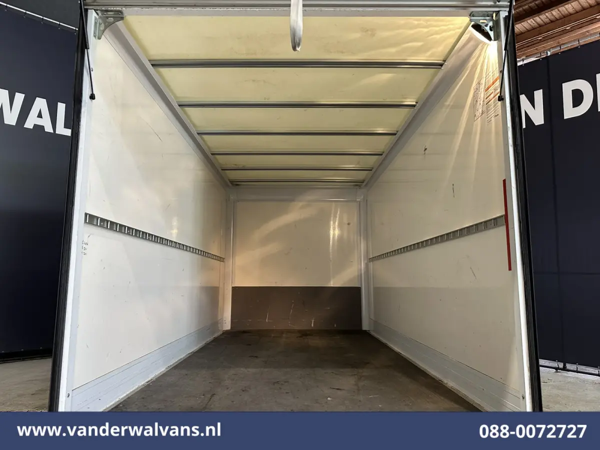 35C16H 157pk Bakwagen Laadklep Dubbel Lucht Euro6 Airco | 1010kg laadvermogen Bijrijdersbank