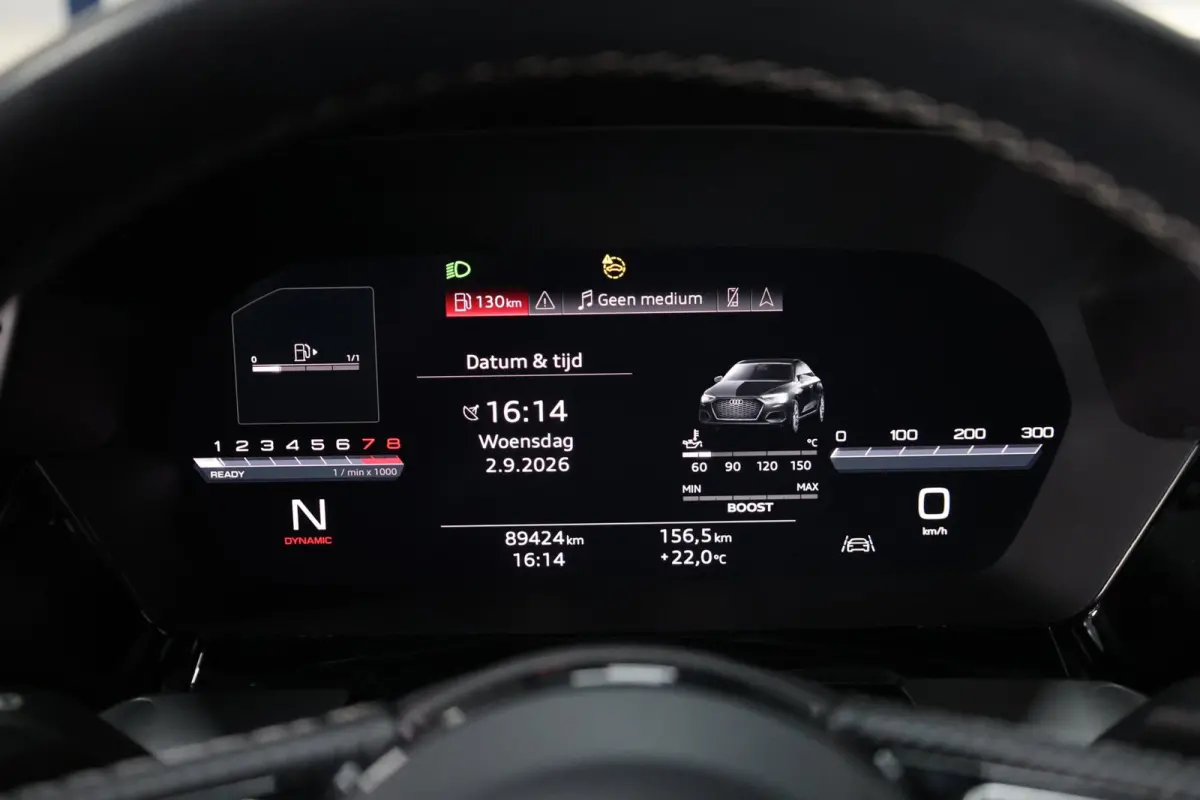 2.0 TFSI quattro 310+PK LED/VIRTUAL/B&O/PANO/SFEER/LEER+ALCANTARA+S.VERWARMING/19" LMV/ACC/LINE/12 MND GARANTIE!