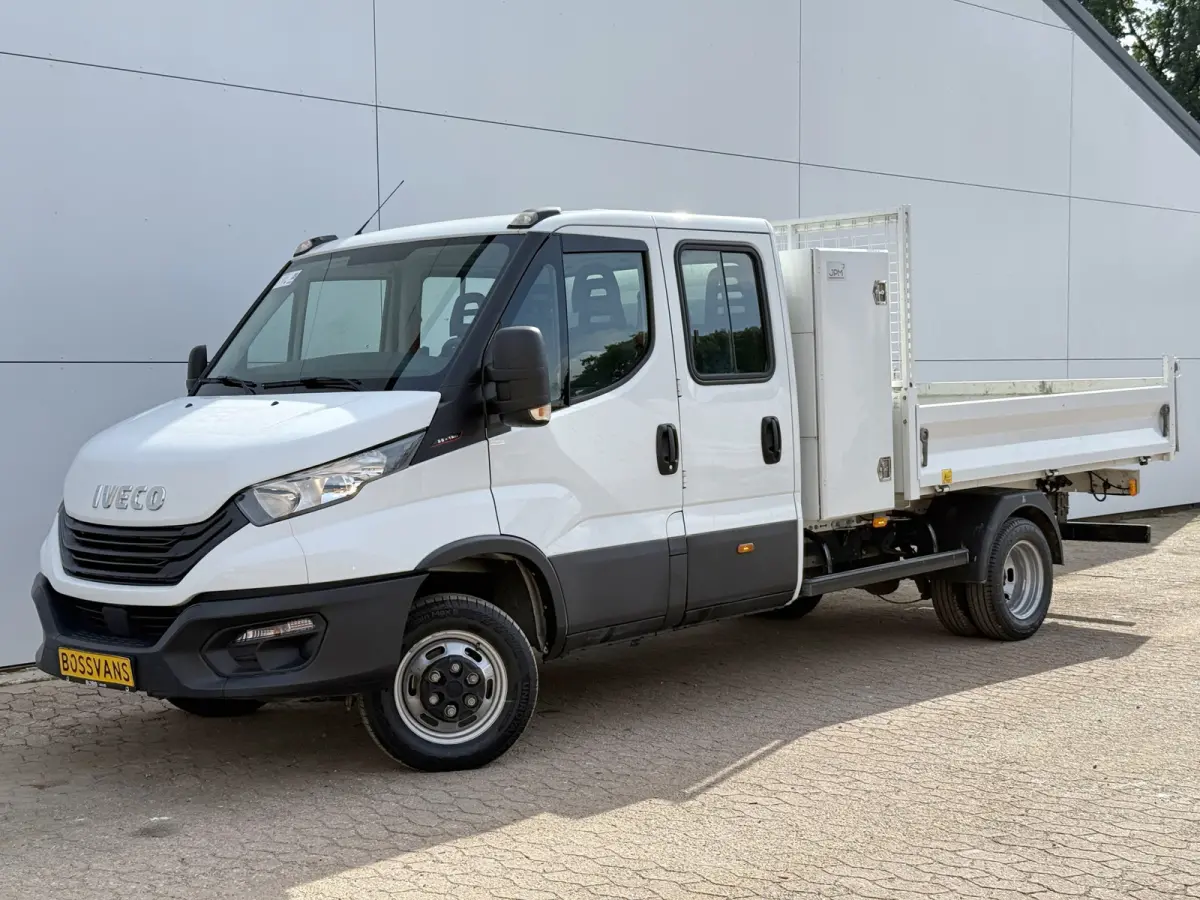 35C16 3.0 Dubbele Cabine Kipper Dubbellucht 3,5t Trekhaak 6 Stoelen Airco Cruise Control Luchtgeveerde stoel Benne Tipper