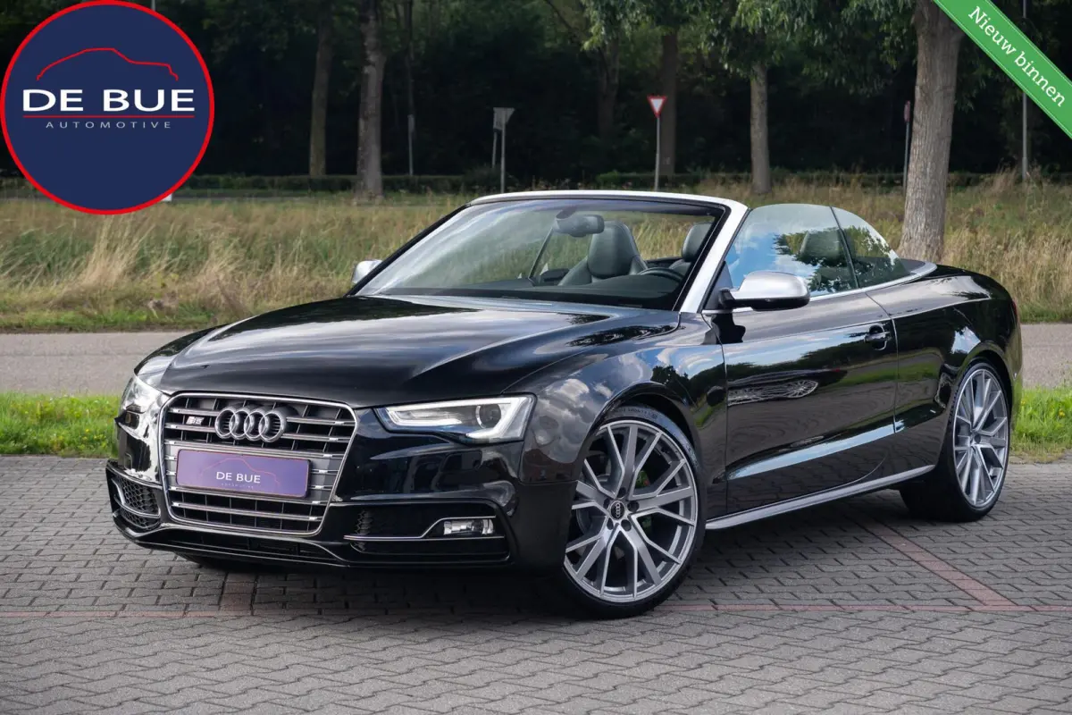 3.0 V6 TFSI S5 Quattro|Cabriolet|S-Line|Leder|Bang & Olufsen|Xenon|Keyless|Stoelverw.|Volledig Onderhouden
