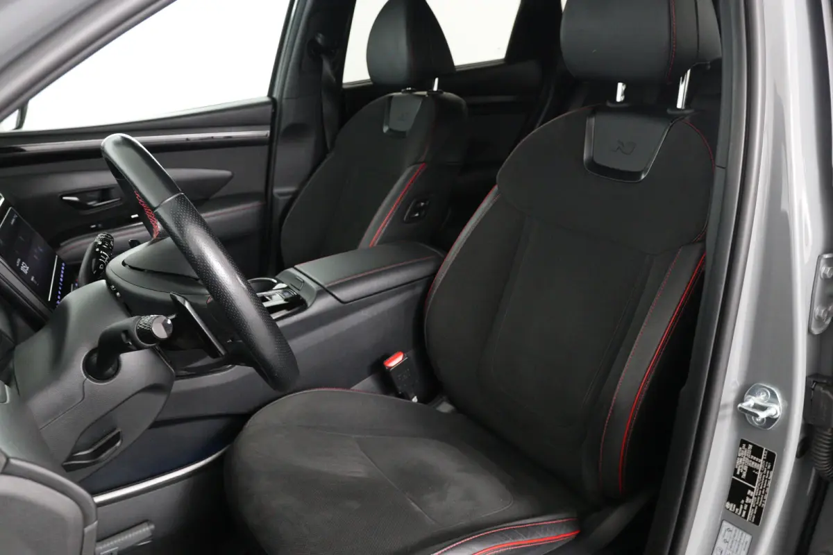 1.6 T-GDI PHEV N Line 4WD | Adaptive Cruise | SOH 100% | Stoelventilatie | Stoelverwarming | 360 Camera | Lederen bekleding | Elektrische Stoelen | Keyless | Elektr Achterklep