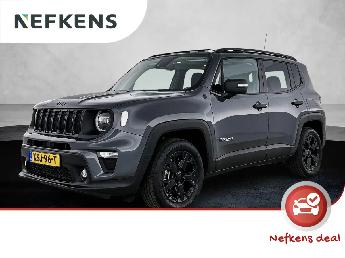 4xe 240pk Plug-in Hybrid Electric Trailhawk Automaat | Schuif-/Kanteldak | Navigatie | Camera | Dodehoekdetectie | 17"LMV |
