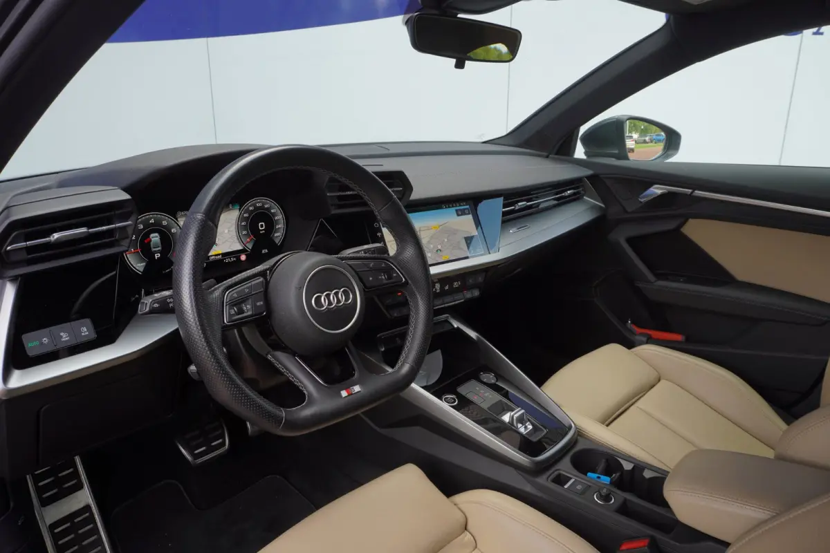 30 TFSI S edition / Volleder / 1EIG / Led / Virtual / 18"LMV / Privacy-Glass / stoel-verw. / = DEALER ONDH.!!