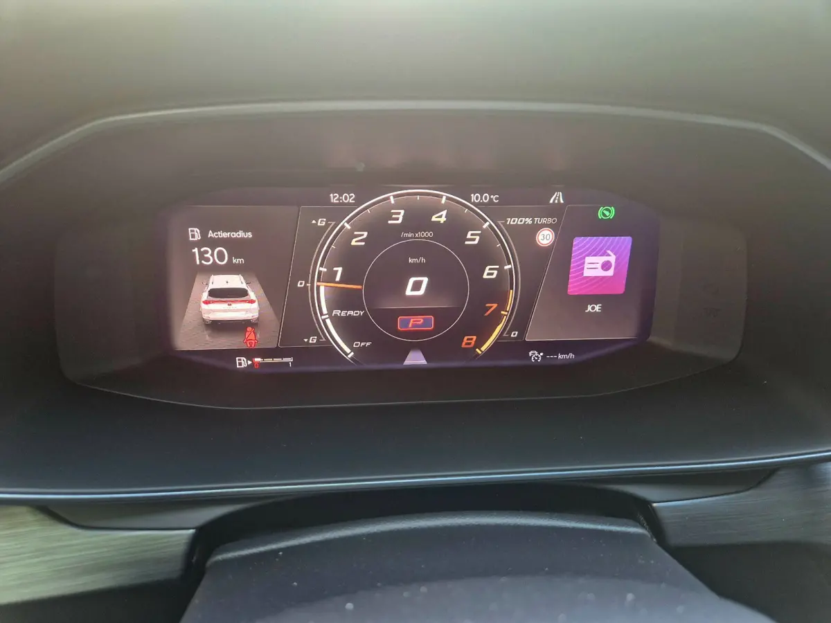 1.5 TSI Business Edition camera digi dashboard