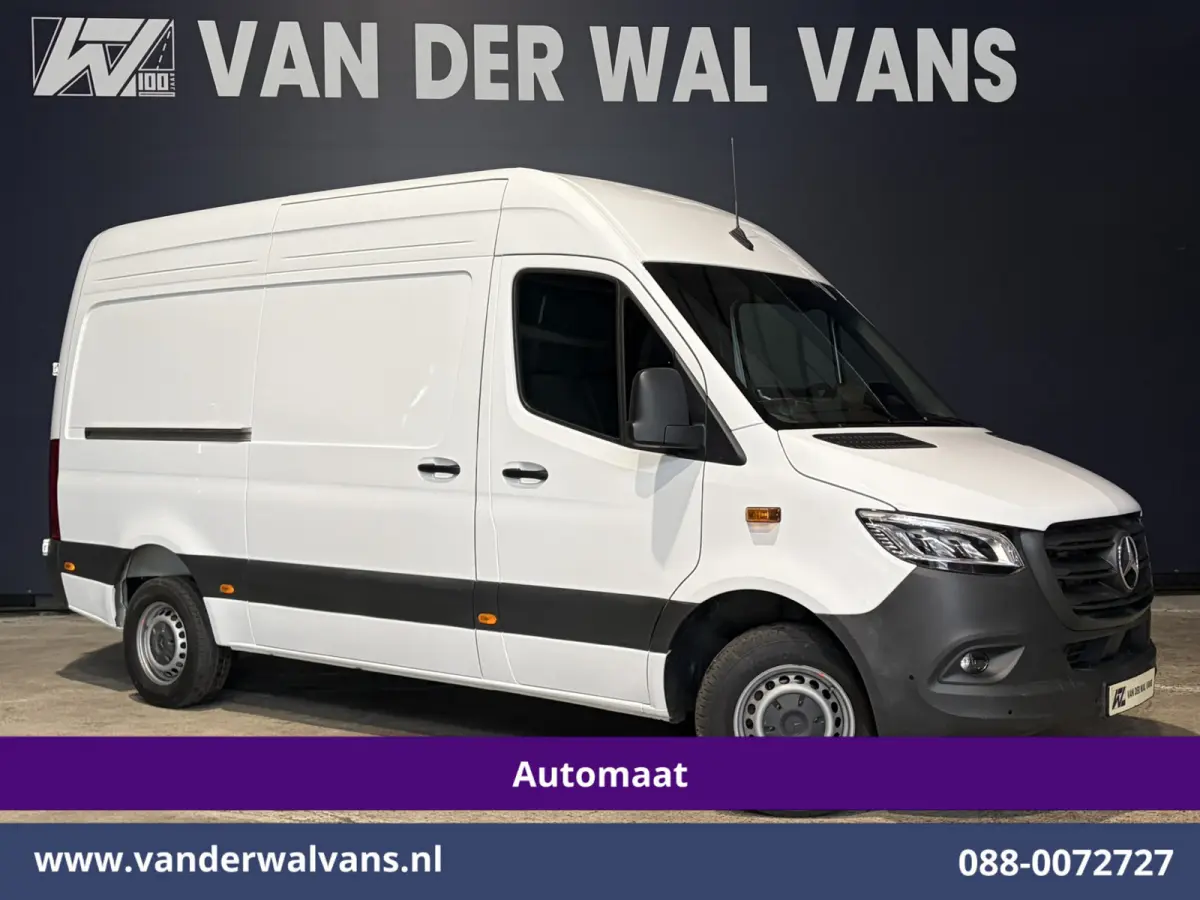 317 CDI 170pk 9G-Tronic Automaat XL MBUX L2H2 Euro6 Airco | Camera | Navigatie | Cruisecontrol | LED Chauffeursstoel, Stoelverwarming, Parkeersensoren, Bijrijdersbank