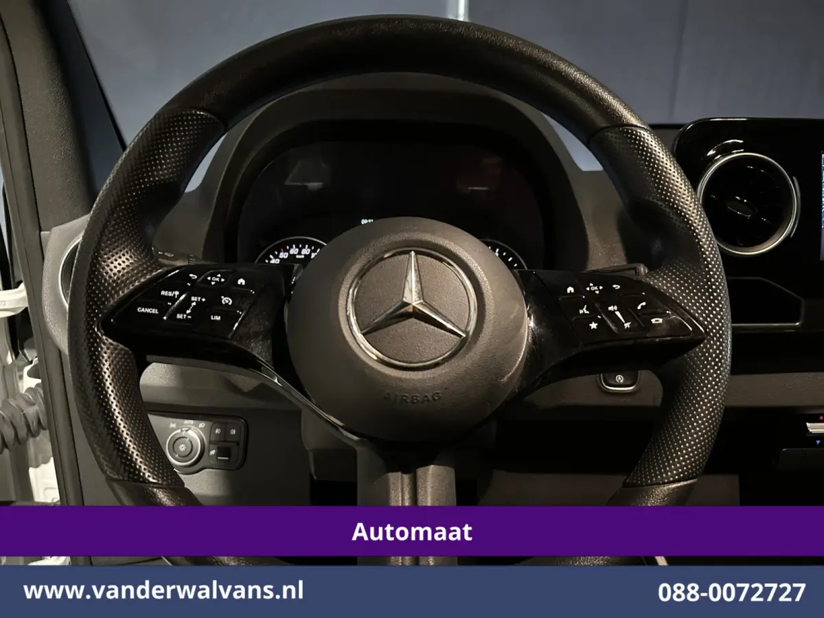 317 CDI 170pk 9G-Tronic Automaat XL MBUX L2H2 Euro6 Airco | Camera | Navigatie | Cruisecontrol | LED Chauffeursstoel, Stoelverwarming, Parkeersensoren, Bijrijdersbank