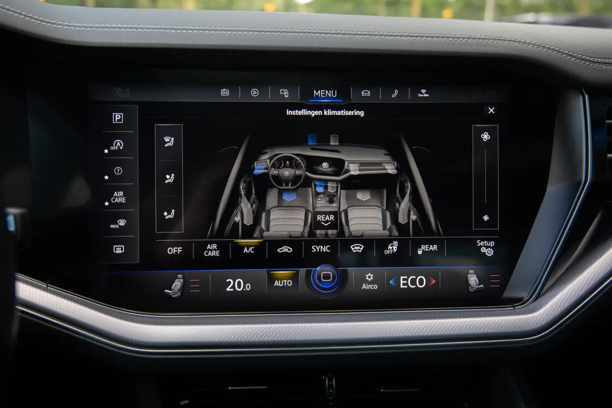 4.0 TDI R-Line 422PK V8 , Panoramadak, Luchtvering, Dynaudio, HUD, Trekhaak