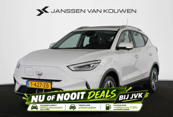 MG EV Standard Range Luxury 50 kWh Panoramadak Trekhaak Leder Stoelverwarming