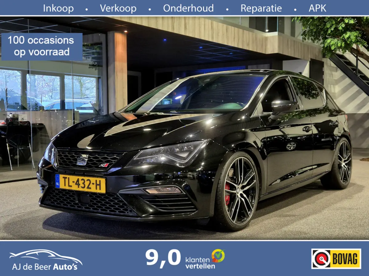 2.0 TSI CUPRA 300 Tuning Stage3 | Alarm klasse3 | 19" | Panorama | LED | Zeer compleet